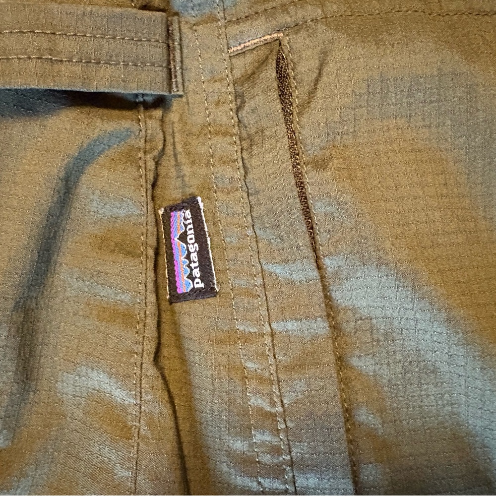 Patagonia Olive Green Athletic Shorts - Picture 5 of 9